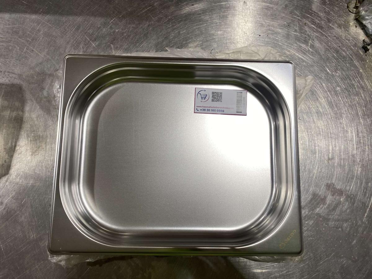 Új GN edény 1/2-040 – termékfotó jobb oldalról