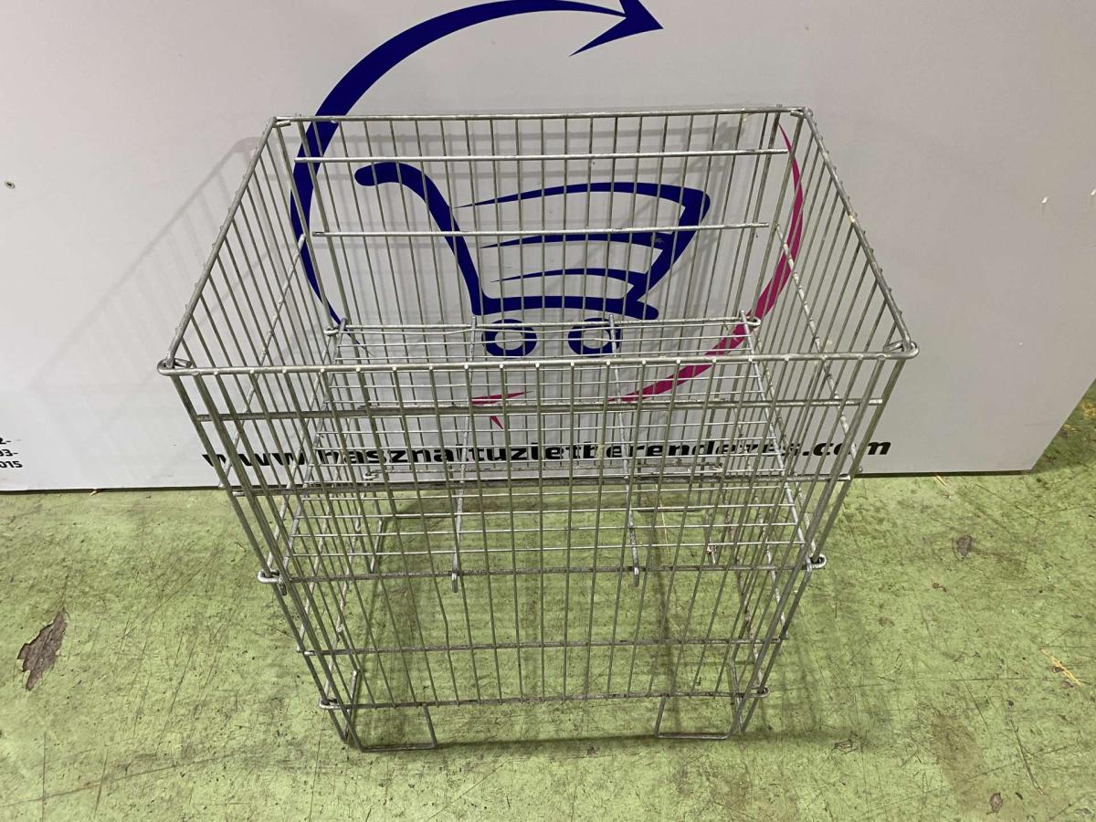 Másodkihelyezés, összecsukható kosár – termékfotó elölnézet