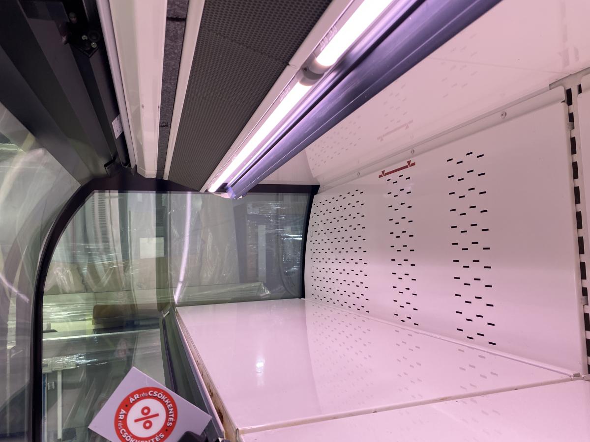 AHT Lisboa falihűtő 210 LED – termékfotó hátulról