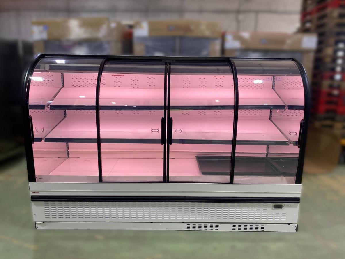 AHT Lisboa falihűtő 250 LED – termékfotó jobb oldalról