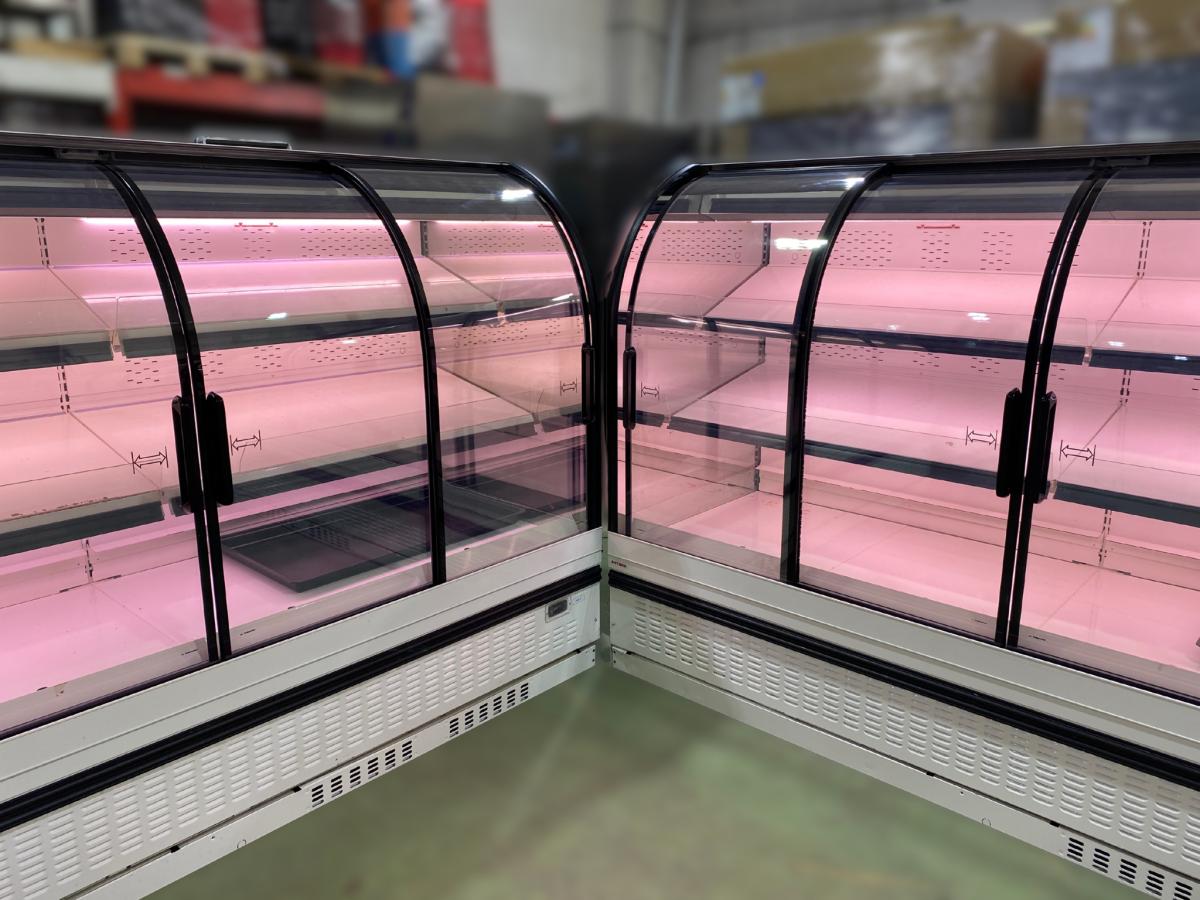 AHT Lisboa falihűtő 250 LED – termékfotó hátulról