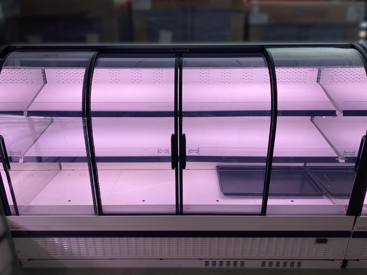 AHT Lisboa falihűtő 250 LED – termékfotó bal oldalról