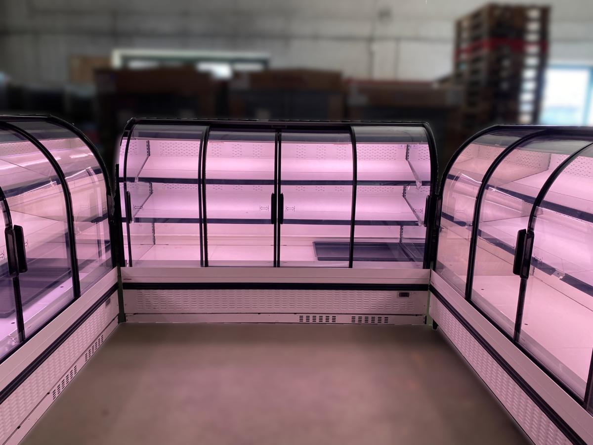 AHT Lisboa falihűtő 250 LED – termékfotó felülnézet