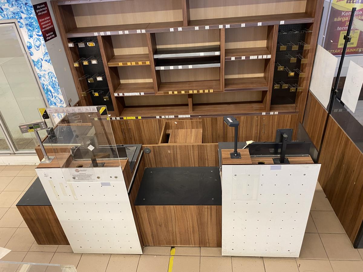 Dupla shopkassza – termékfotó elölnézet