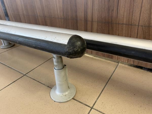 Wanzl gumis bevásárlókocsi ütköző