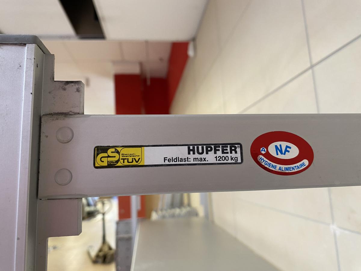 Moduláris hűtőkamrapolc – termékfotó felülnézet