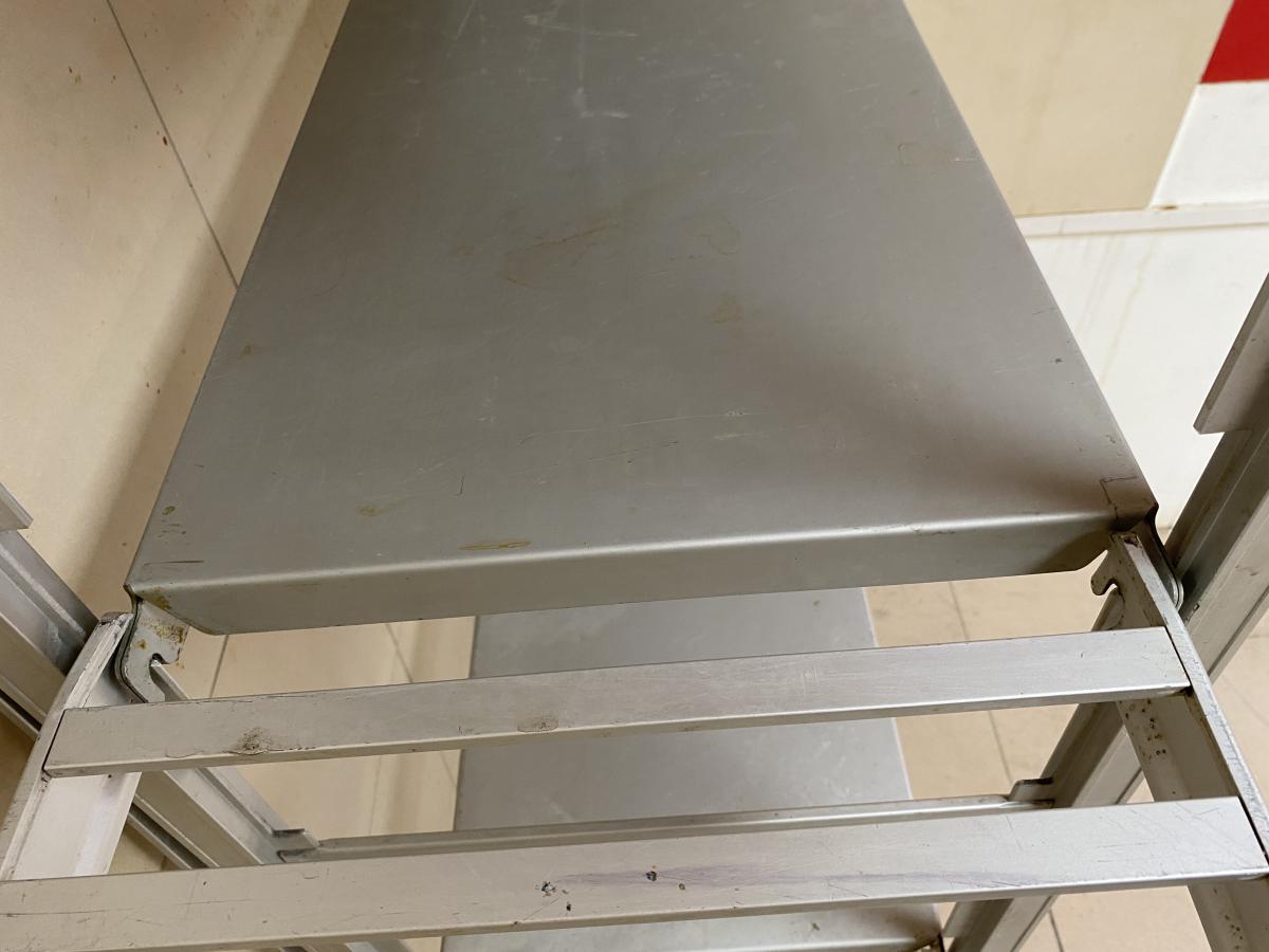 Moduláris hűtőkamrapolc – termékfotó részlet