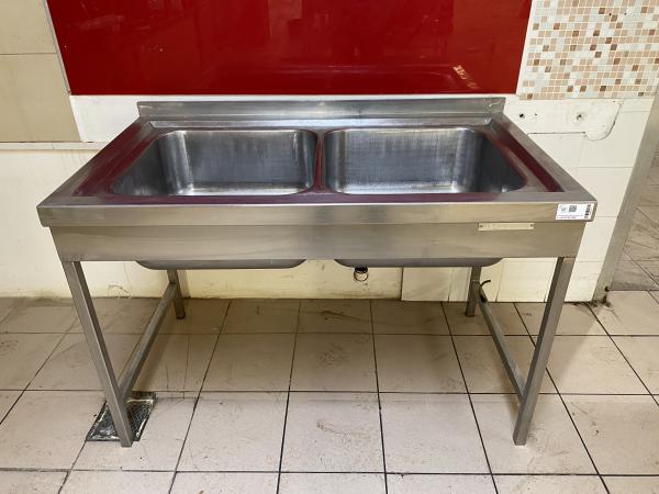 Rozsdamentes 2 medencés mosogató