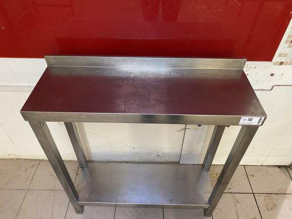 Rozsdamentes munkaasztal 110*35