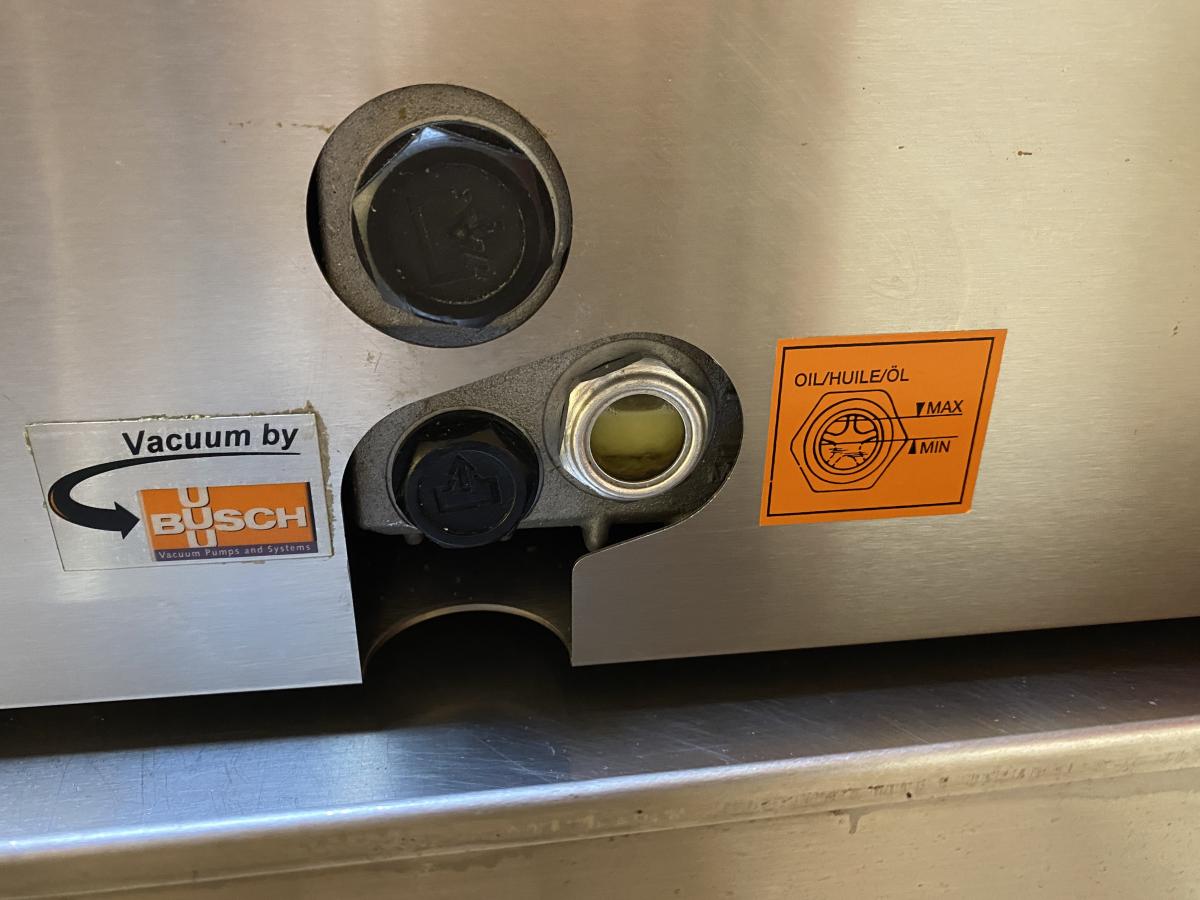 HENKELMAN JUMBO 50 vákuumgép – termékfotó alulnézet