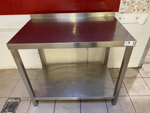 Rozsdamentes munkaasztal 97*60