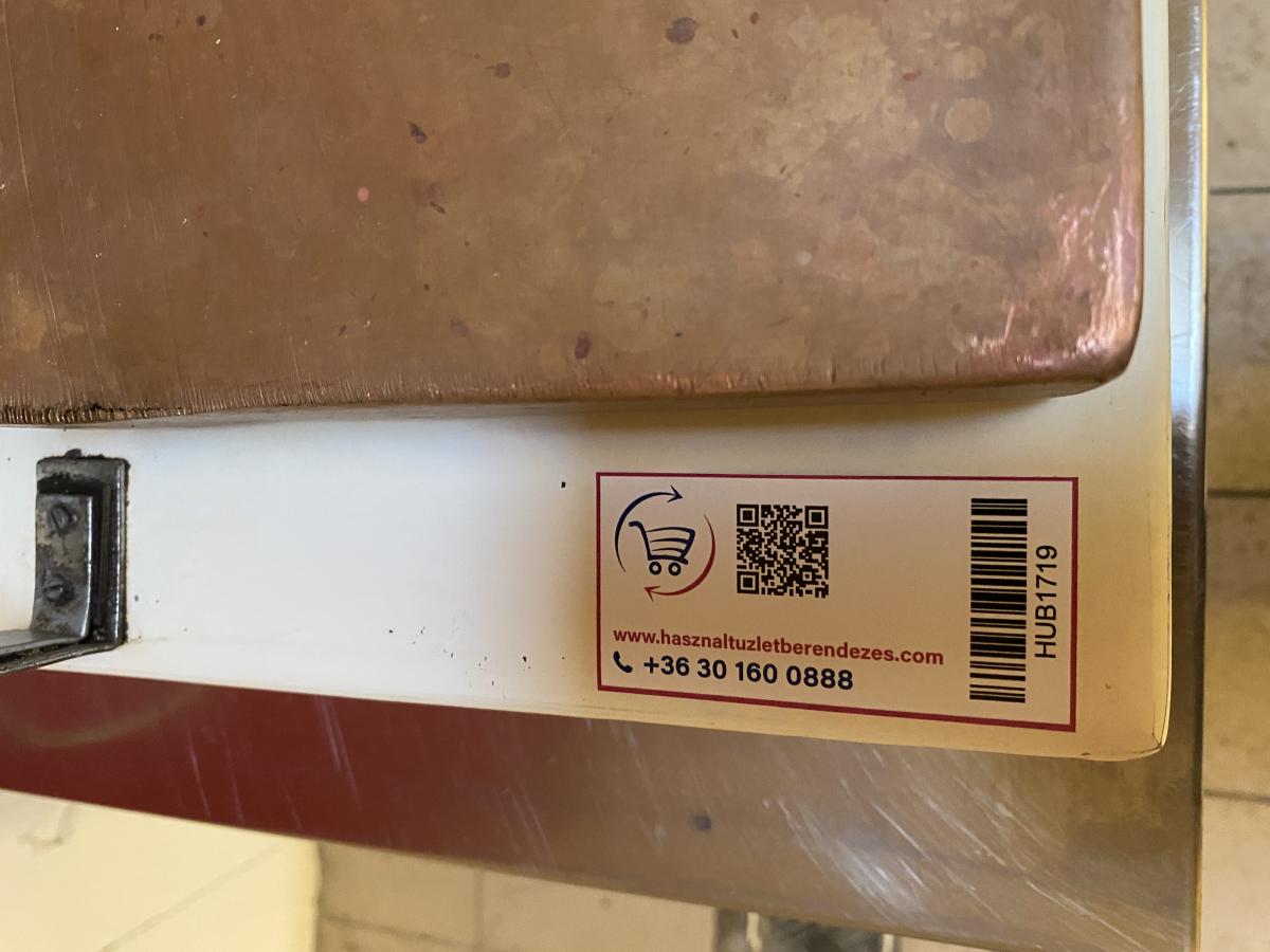 Asztali fóliázó gép – termékfotó jobb oldalról