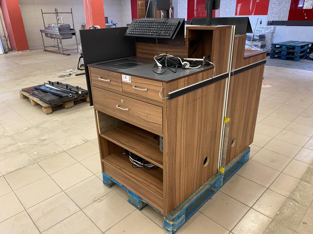 Dupla shopkassza – termékfotó részlet