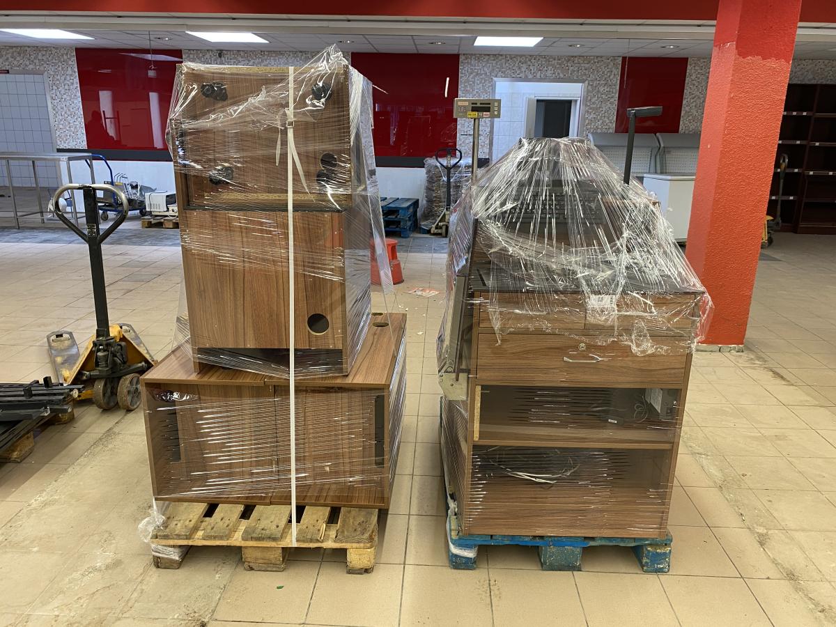 Dupla shopkassza – termékfotó csomagolás