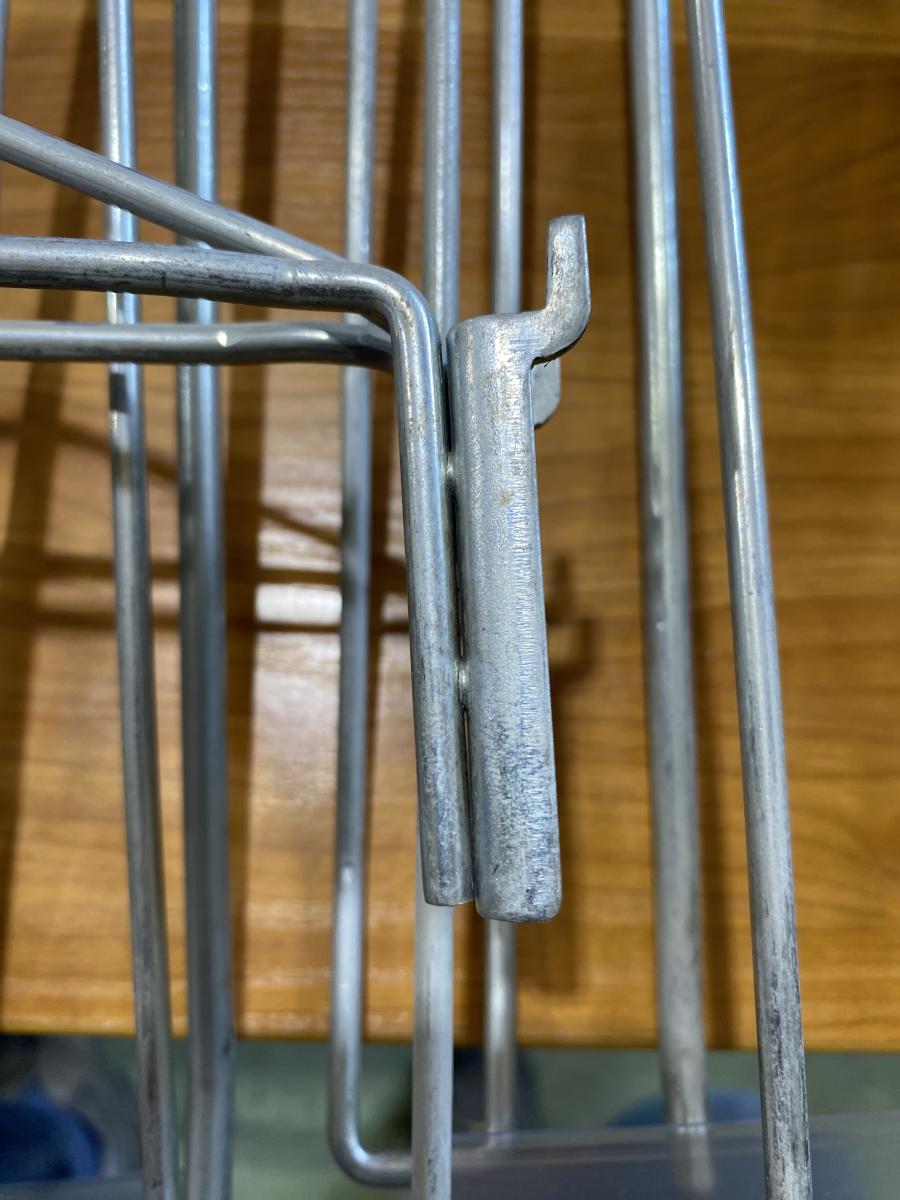 Használt bliszterkampó 30cm – termékfotó felülnézet