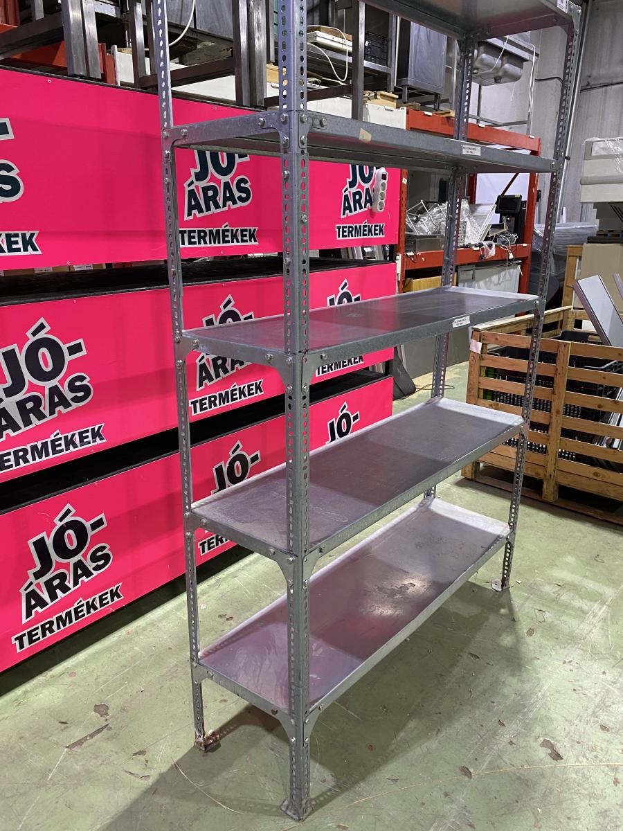 Salgó, raktári állvány 130*40 – termékfotó felülnézet