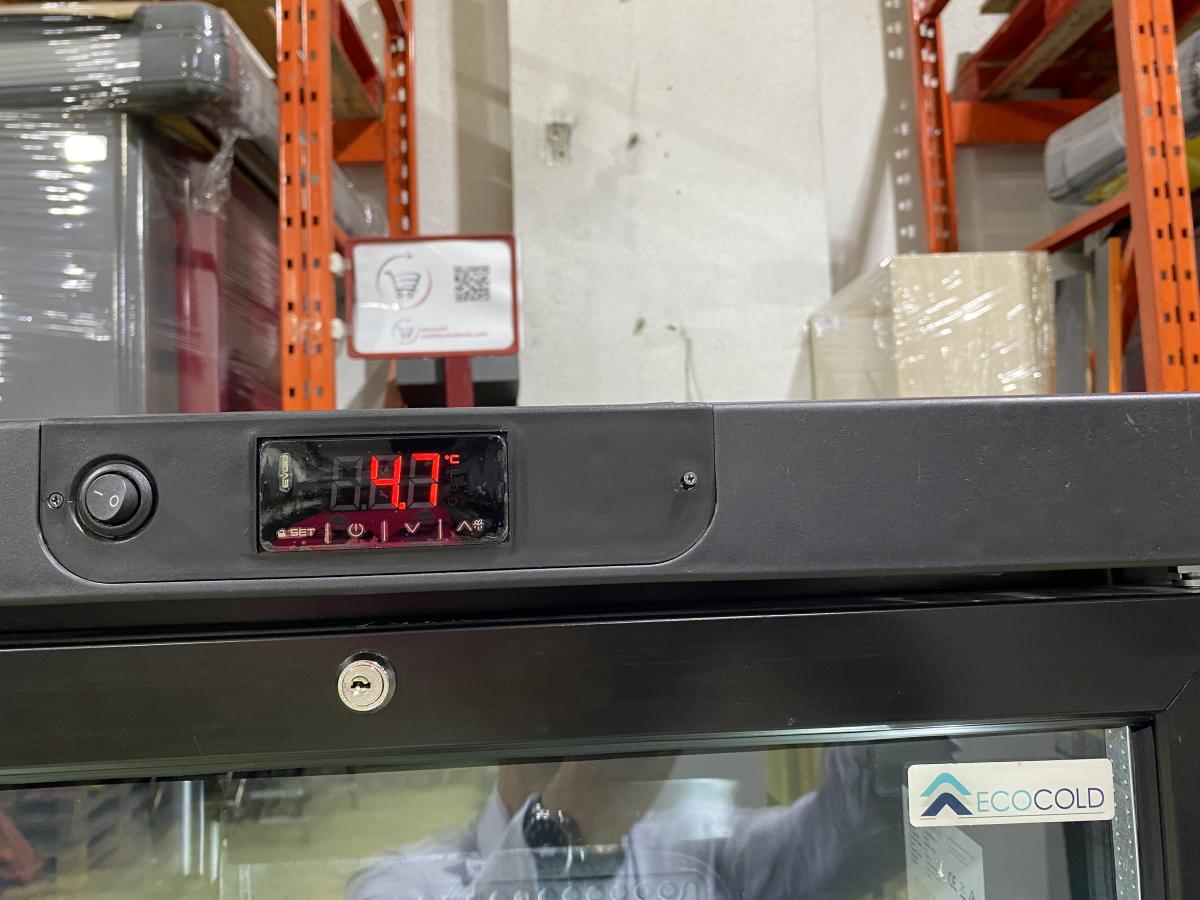 Új ECOCOLD LEMON 600 1D beépített aggregátoros hűtő (+) – termékfotó hátulról