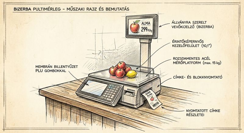 Miért a prémium használt éri meg igazán? Bizerba ipari mérlegek a pontos és törvényes mérésért