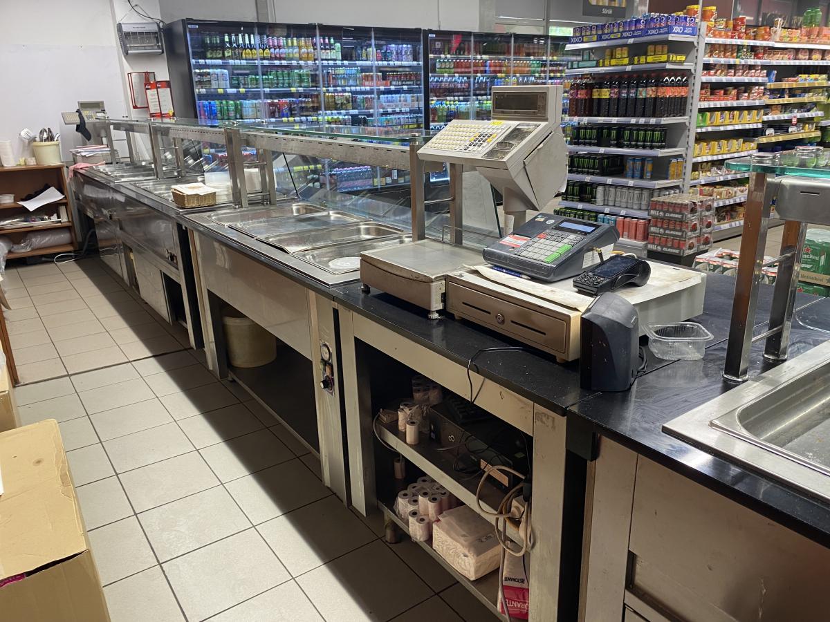 Vízfürdős melegentartó 160 4 * GN 1/1 – termékfotó bal oldalról