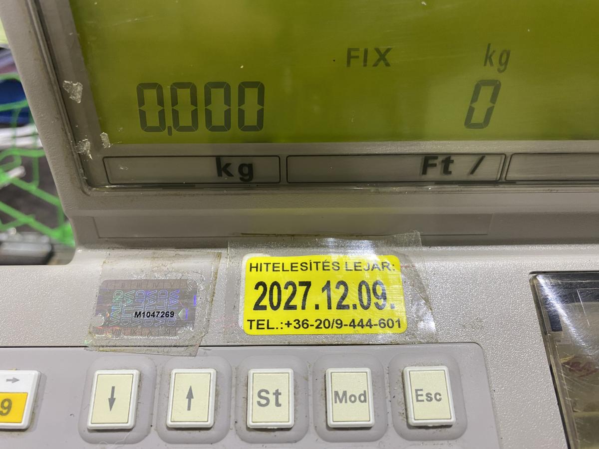 Bizerba BS 800 – termékfotó bal oldalról