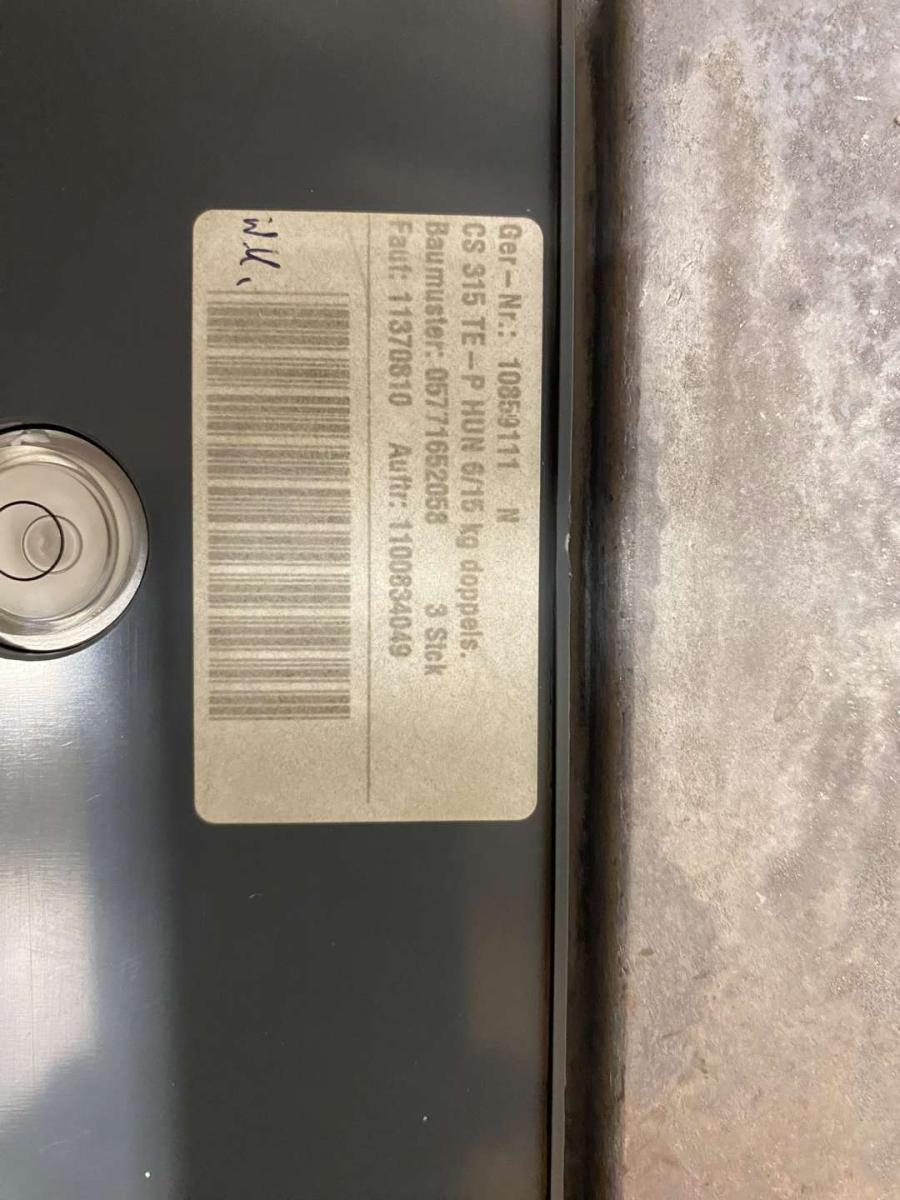 Bizerba CS 300 mérleg – termékfotó felülnézet