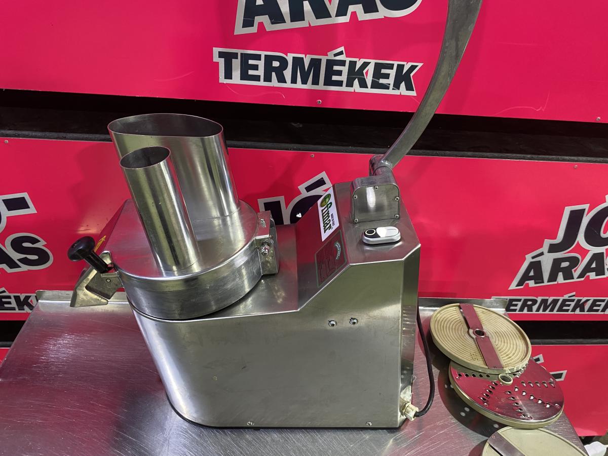 Zöldségaprító 3 darab tárcsával "FIMAR" – termékfotó bal oldalról