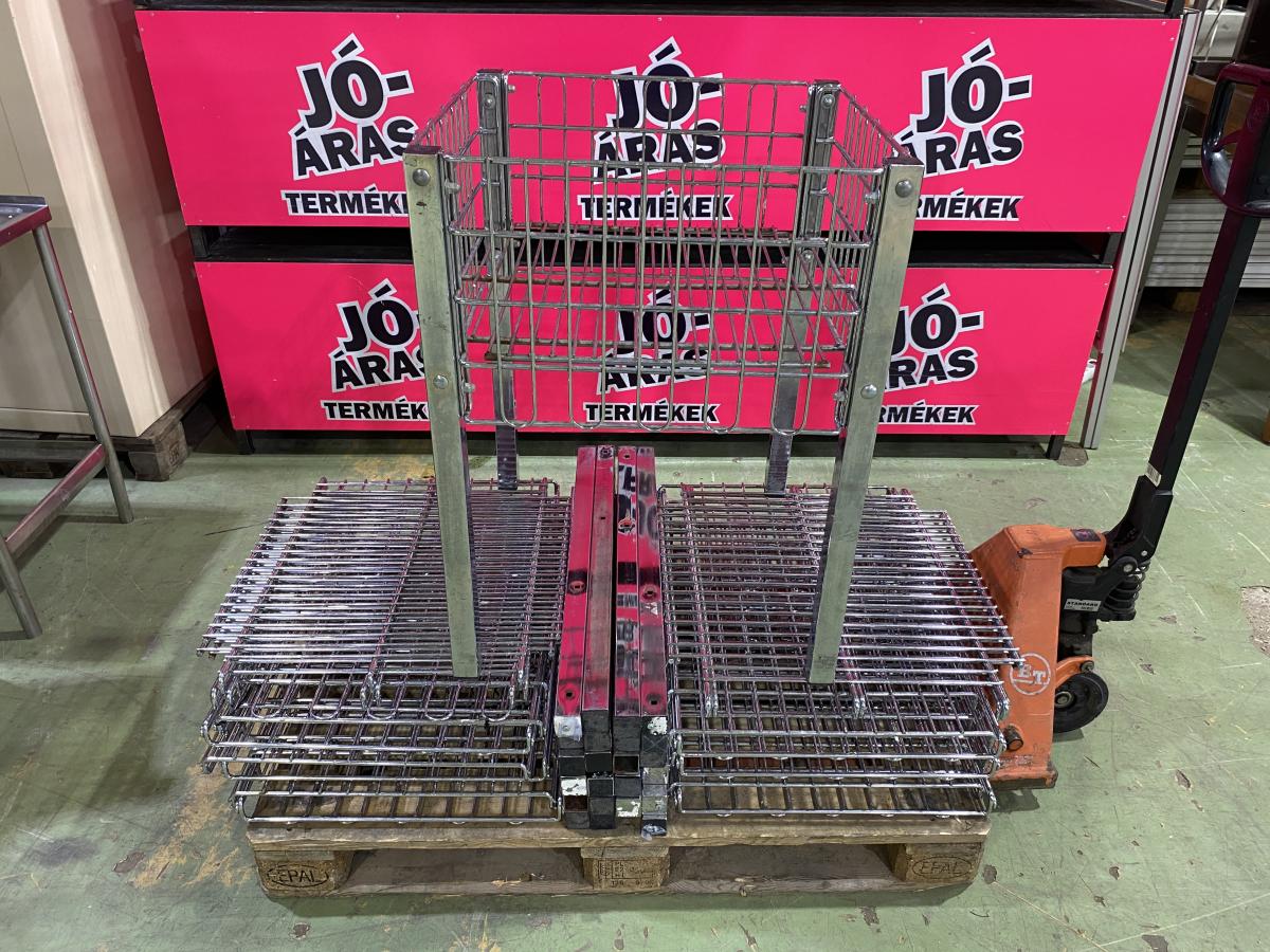 Akciós kihelyezés, rácskosár – termékfotó jobb oldalról