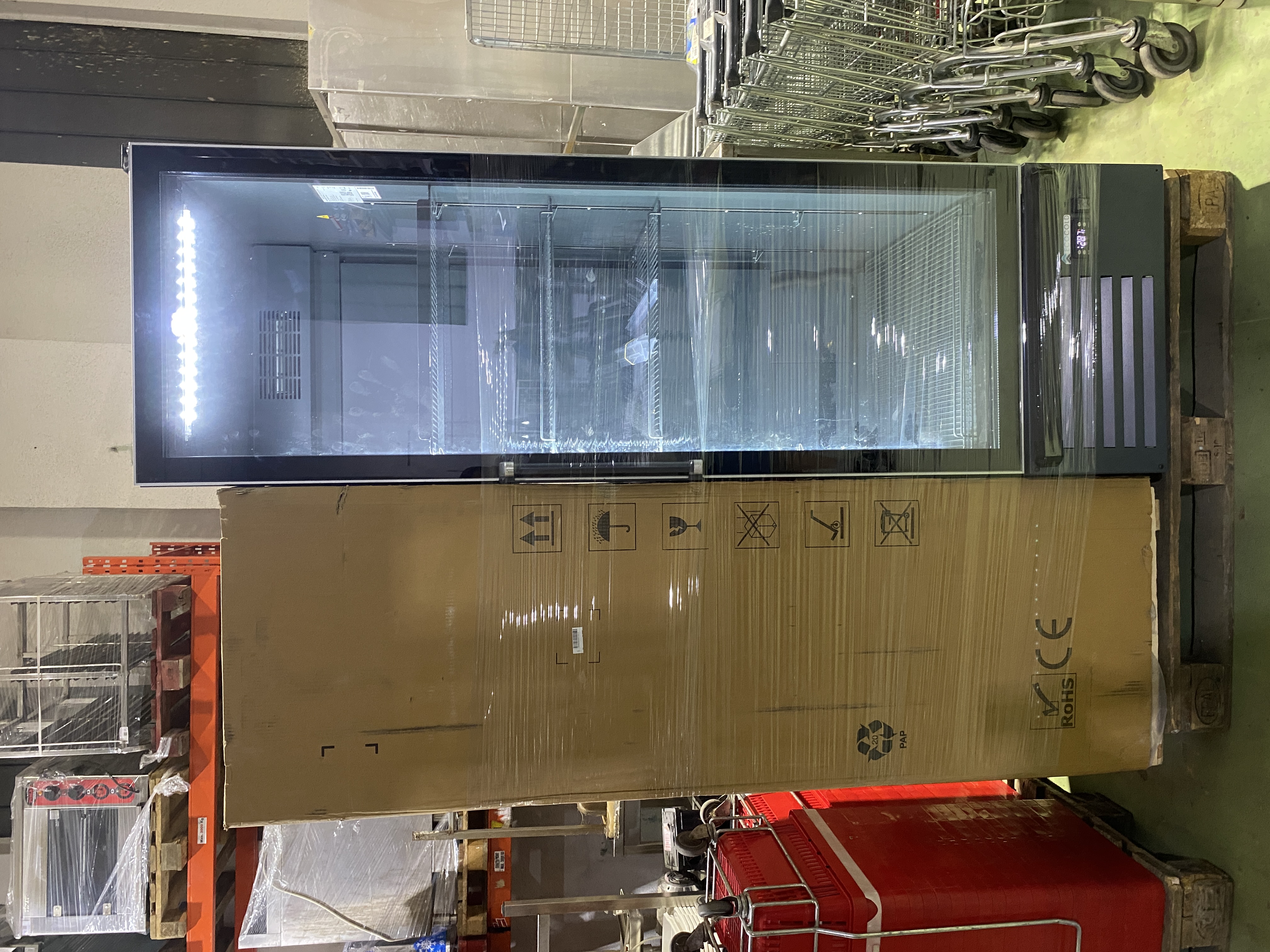 ECOCOLD KIWI 630 beépített aggregátoros hűtő (+)