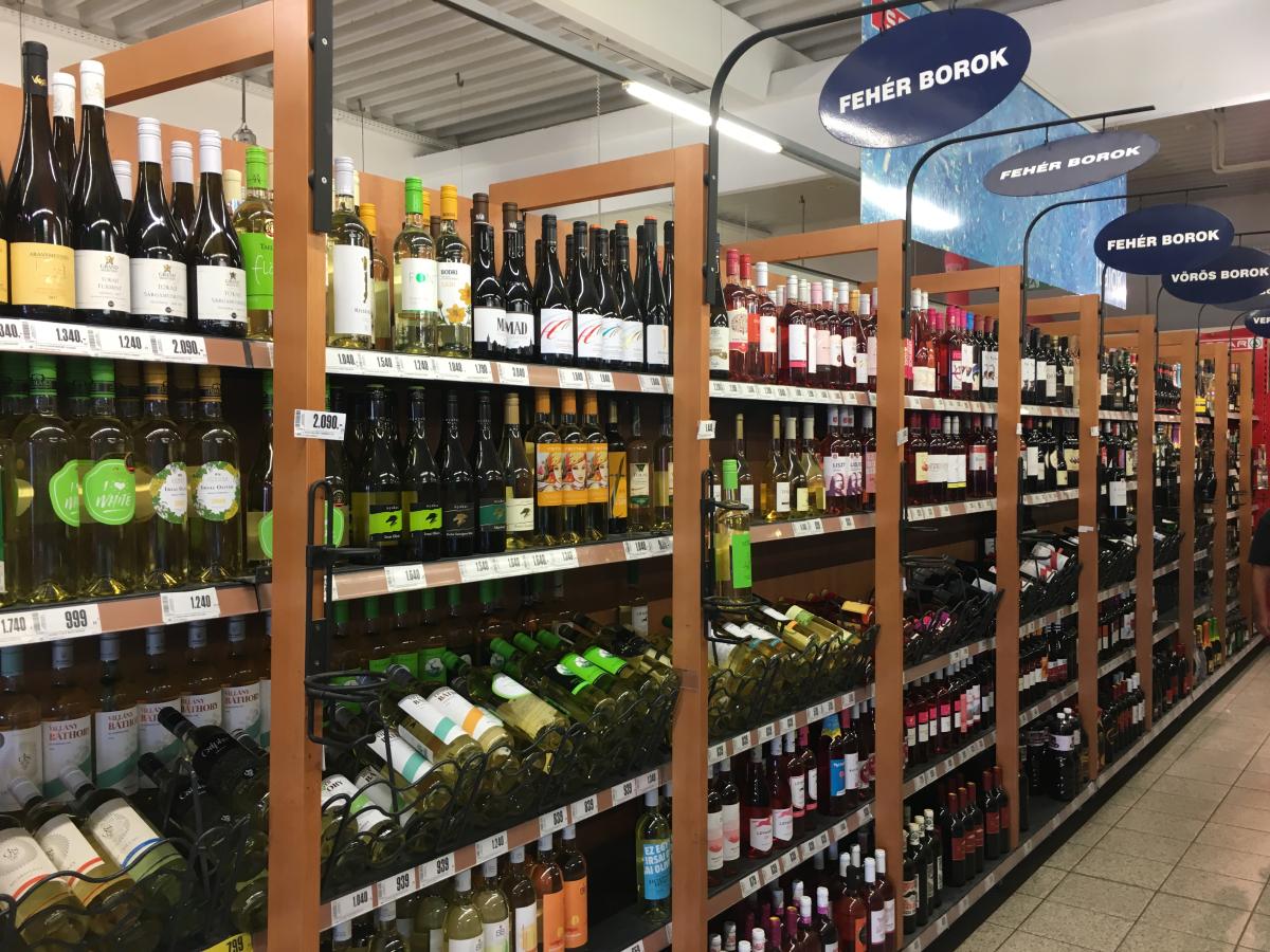 Boros, italos sorolt állvány – termékfotó elölnézet