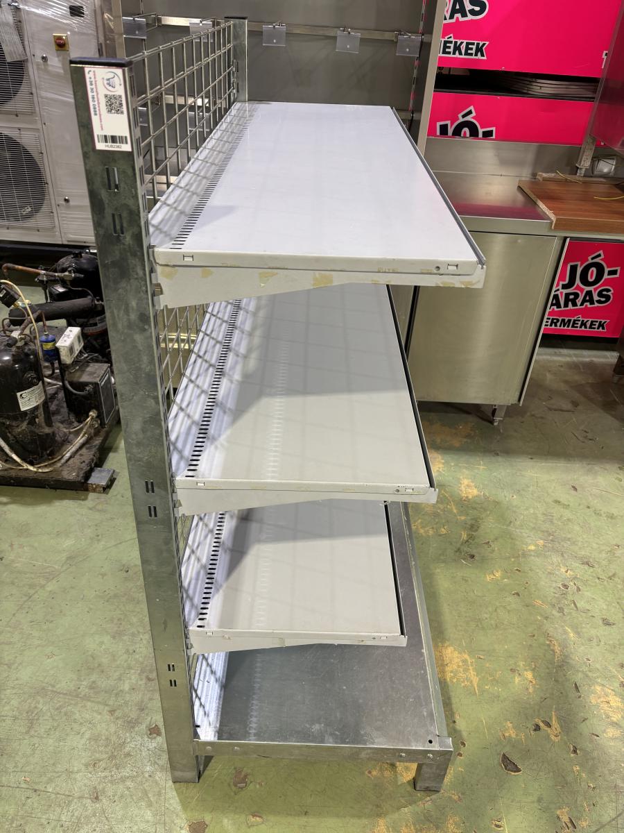 Akciós állvány 125×45×145 cm – termékfotó jobb oldalról
