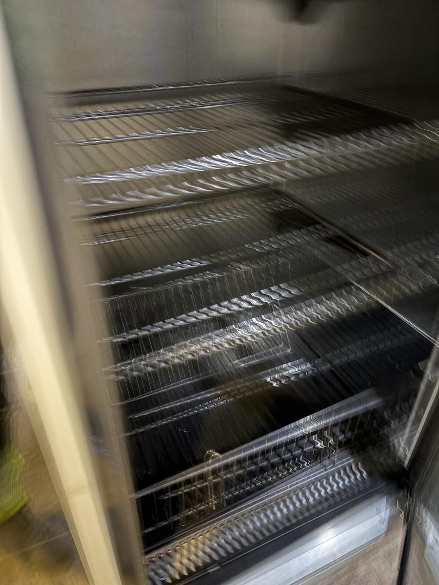 Carrier Velando üvegajtós mélyhűtő vitrin, fagyasztó – termékfotó felülnézet