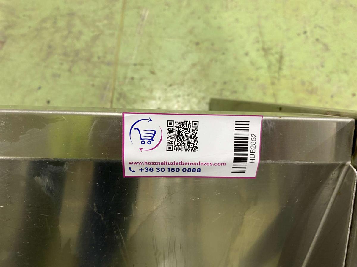 Rozsdamentes mosogatókosár tartó 160*60 – termékfotó felülnézet