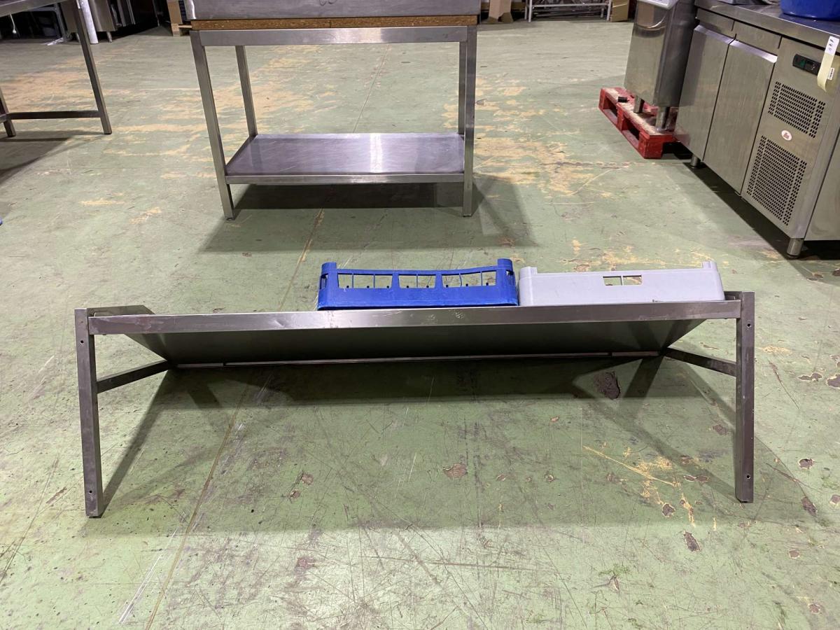 Rozsdamentes mosogatókosár tartó 160*60 – termékfotó csomagolás