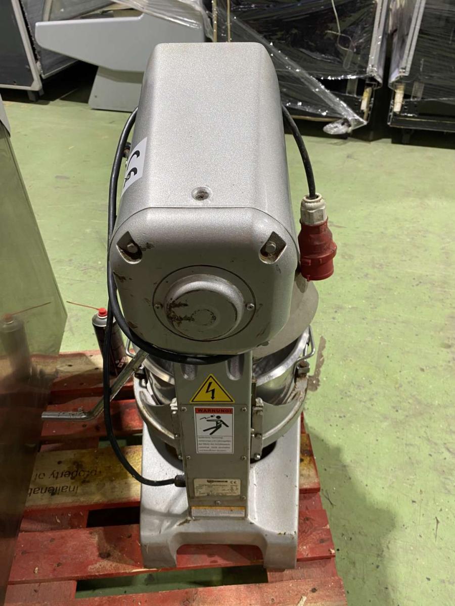 Habverő / dagasztó Toperczer SP 200A-F – termékfotó bal oldalról