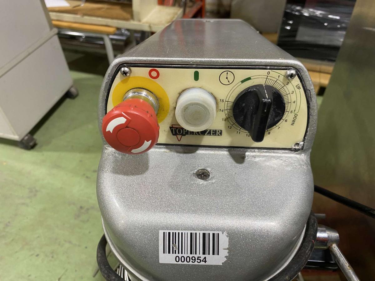 Habverő / dagasztó Toperczer SP 200A-F – termékfotó felülnézet